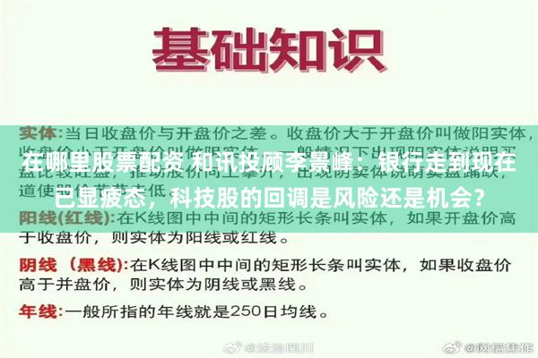 在哪里股票配资 和讯投顾李景峰：银行走到现在已显疲态，科技股的回调是风险还是机会？