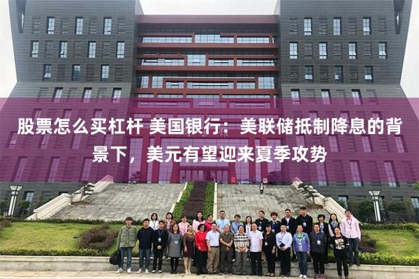 股票怎么买杠杆 美国银行：美联储抵制降息的背景下，美元有望迎来夏季攻势