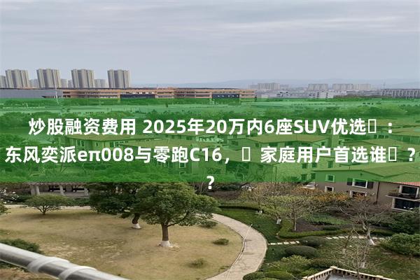 炒股融资费用 2025年20万内6座SUV优选‌：东风奕派eπ008与零跑C16，‌家庭用户首选谁‌？