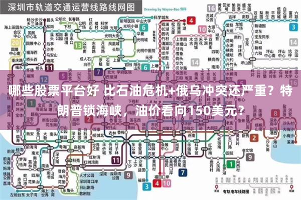 哪些股票平台好 比石油危机+俄乌冲突还严重？特朗普锁海峡，油价看向150美元？