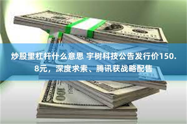 炒股里杠杆什么意思 宇树科技公告发行价150.8元，深度求索、腾讯获战略配售