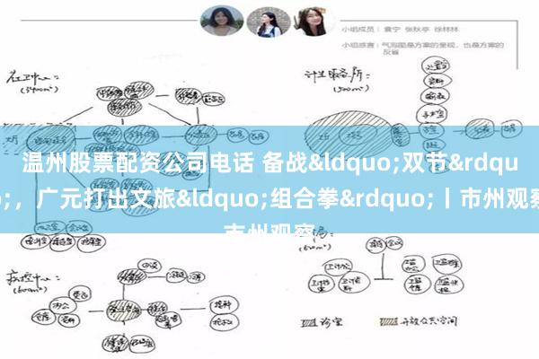 温州股票配资公司电话 备战&ldquo;双节&rdquo;，广元打出文旅&ldquo;组合拳&rdquo;丨市州观察